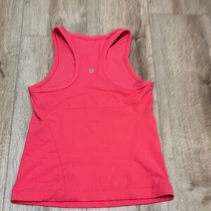 Lululemon Athletica pink Fitted Tank Top
